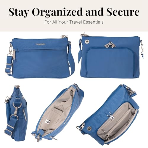 Image of Baggallini Securtex Anti-Theft Memento Crossbody