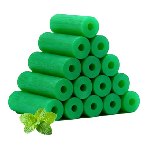 20 PCS Aligner Chewies Orthodontic Dental Chewies Aligner Chewies for Clear Aligners & Retainers Straightening Kit for Aligner Chompers Aligner Trays Seater Mint Scent (Green)