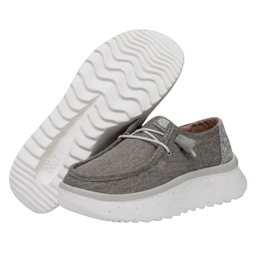 Image of HEYDUDE Unisex Adult Wendy Peak Chambray