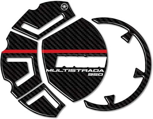 Autocollants 3D Moto Carter Ducati Multistrada 950 2017-2021 Labelbike
