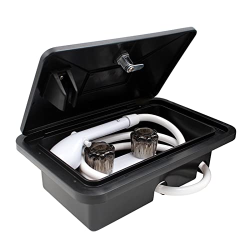 xianhuashuiguodian Blanc RV Kit de boîte de Douche extérieure avec