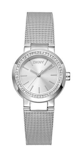 DKNY Quarz Damenuhr Eastside Mini mit Edelstahlarmband