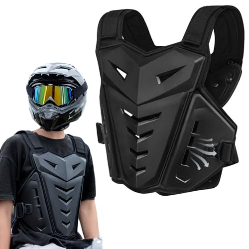 Armure de, réglable, Protecteur de Dos de Poitrine Absorbant Les amortisseurs, équipement de Protection de pour Motos, vélos, Ski, Patinage de Patinage