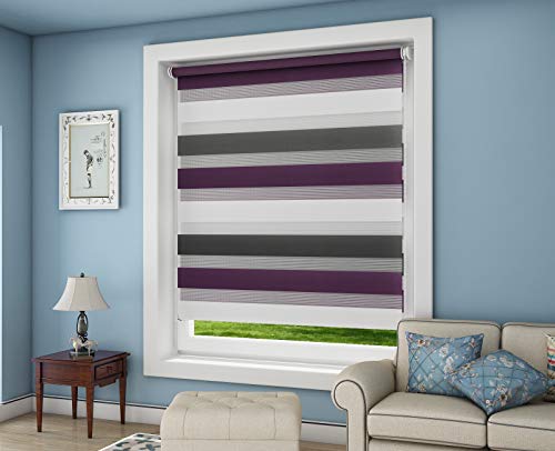 OUBO Tenda a Rullo Doppia Klemmfix 80 x 150 cm