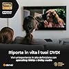 Lettore DVD per TV con HDMI Upscaling 1080p – DVD Player con USB SCART – Lettore CD DVD Compatibile Smart TV Samsung LG Sony – Region Free – Lettore HiFi Compatto
