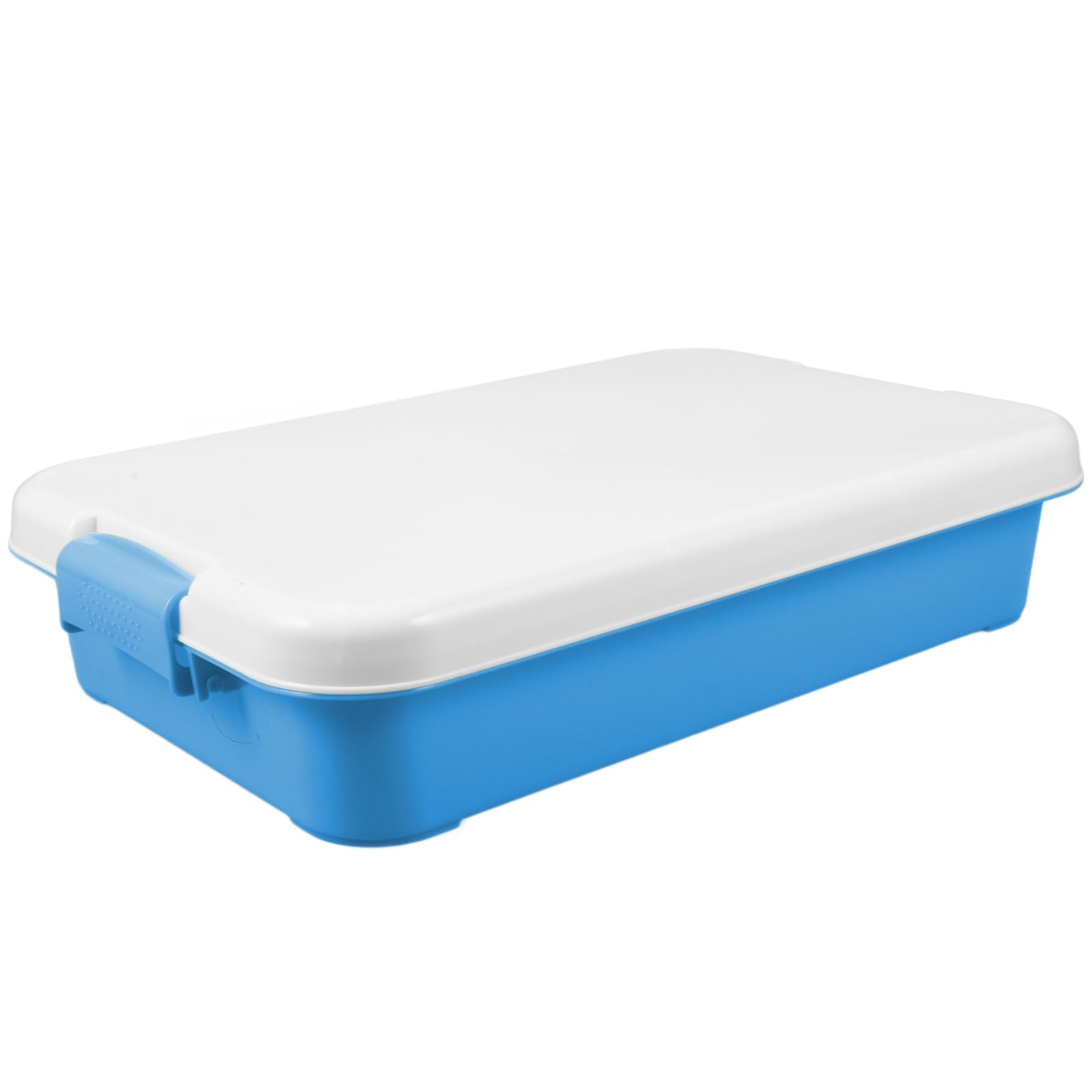 ERINGOGO Plastic Sandbox Lid Large Sand Tray for Boys and Girls Outdoor Play Portable Toy Storage Box