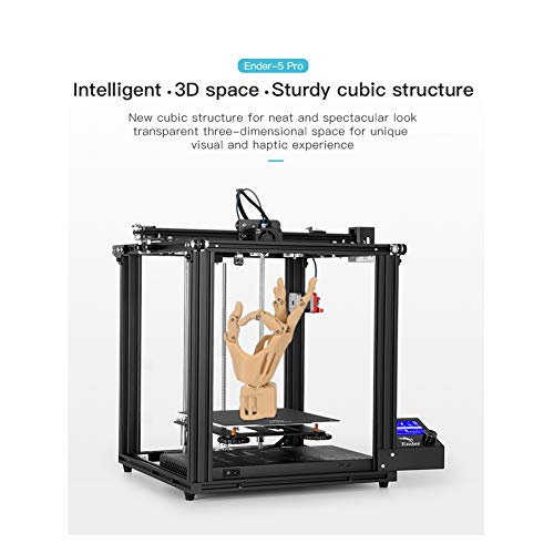 Image of Creality K1 3D Printer - 600 mm /s High-Speed, Upgraded 0.1 mm Smooth Detail, Auto Leveling, Dual Fans Cooler, Straight Out of The Box for Beginners (Ender 5 Pro)
