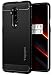 Produktbild Spigen Rugged Armor Kompatibel mit Oneplus 7T Pro Hülle, Robuste TPU Silikon Schwarz Schutzhülle Stylisch Karbon Design Handyhülle Case Schwarz ACS00312