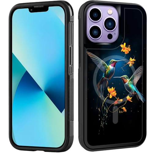Coque magnétique pour iPhone 15 Pro Max idéale pour les voyages animés