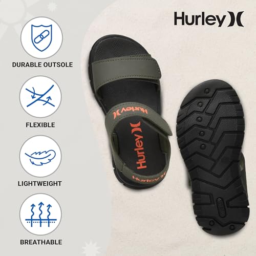 Image of Hurley Kids' Ken Adjustable Strap Sandals