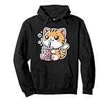 Photo Gallery carino gatto boba bere bubble tea anime kawaii felpa con cappuccio Photo Gallery carino gatto boba bere bubble tea anime kawaii felpa con cappuccio