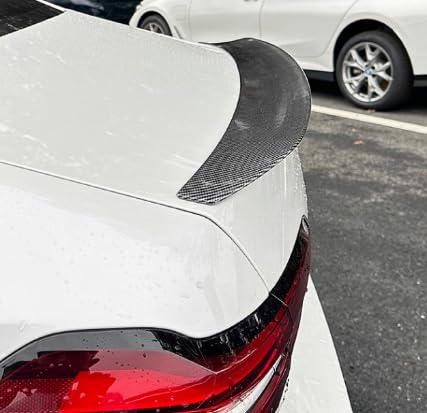 Skrzydło Spojlera Samochodowego Do BMW 5 Series i5 G60 G68 525i 530i M5 2024-2025, Skrzydło Spojlera, Performance Tylna Pokrywa Bagażnika Akcesoria,Glossy Black