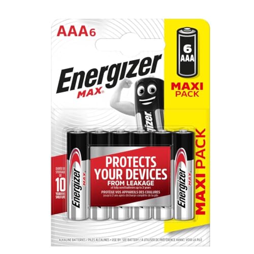 Energizer Pile Mini AAA - 1,5 V Max - Blister 6 pièces Marque