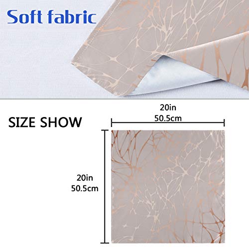 Servilletas de tela multicolor 50.5x50.5 cm pack de 4 miniatura 7