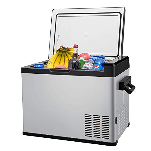 Linsion 42 Quart RV Refrigerator/Freezer Compact Vehicle Car Fridge Compressor Electric Cooler