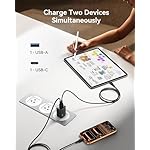 INIU for iPhone 17 Charger, 30W GaN Tech Type C Charger Fast Charging, 2-Pack Foldable Wall Chargers with USB C Cable for iPhone 17 16 Pro Max, iPad MacBook Air 13, Samsung S25 S24 Travel Essentials - Image 3