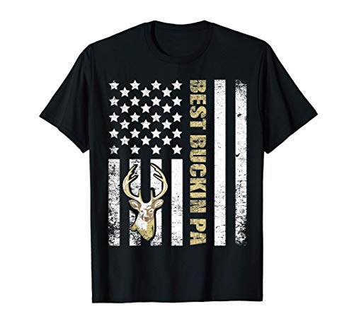 Homme Best Buckin' Pa Ever Deer Hunters hunting Gift father T-Shirt