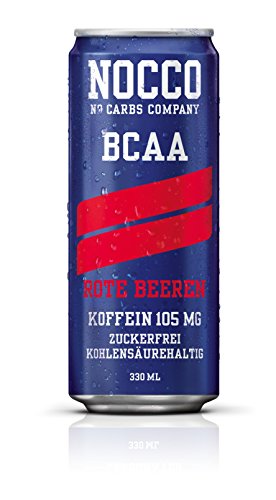 Preisvergleich Produktbild Nocco BCAA, Red Berries (12 x 330 ml)