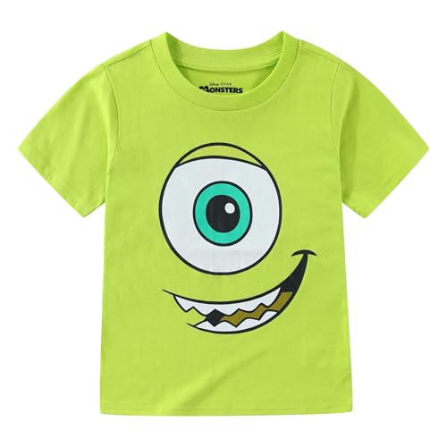 Disney Monsters Inc. Mike Wazowski Sulley Boys Short Sleeve T-Shirt for Toddler Green