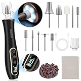 Electric Nail Drill, Professional Manicure Pedicure Kit, Cordless Electric Nail File Set,...