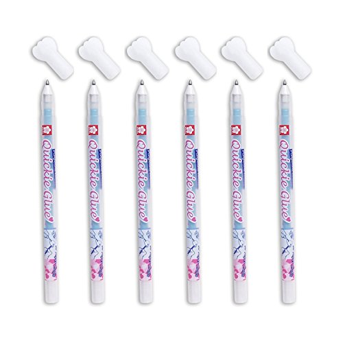 Sakura 58483 6-Piece Quickie Glue Pen Set Sakura 58483 6-Piece Quickie Glue Pen Set