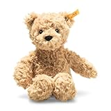 Steiff Kuscheltier Jimmy Teddybär, Süßes Stofftier, Jungen, Mädchen & Babys ab 0 Monaten, Friends, Plüschtier 20 cm, Hellbraun, 242274