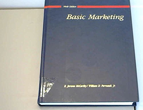 Basic Marketing: A Managerial Approach (Irwin Series in Marketing
