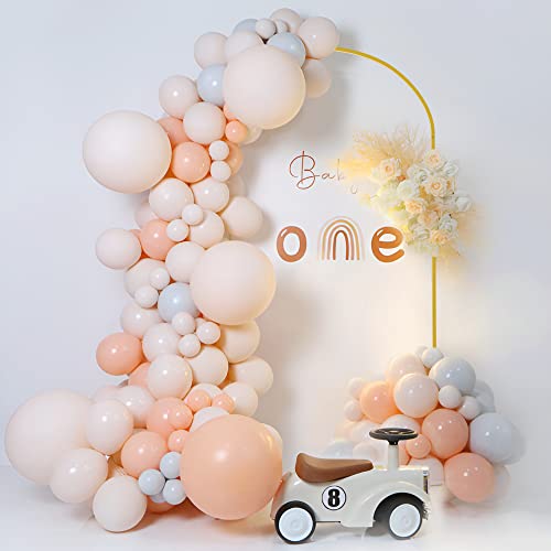 image for Putros Metal Arch Backdrop Stand 7.2FT Gold Wedding Balloon Arched Bac
