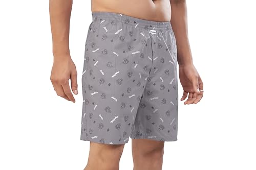 Image of Nermosa Men's Pure Cotton Printed Boxer Shorts - Soft, Breathable, All-Day Comfort (Pack of 3) | Boxers |