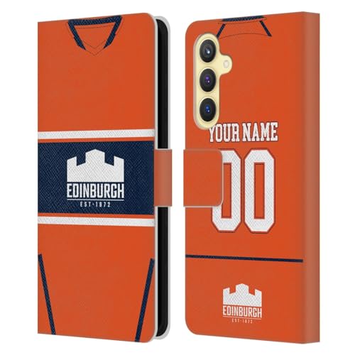 Cadeau Edinburgh Rugby coque Samsung S23 FE 5G personnalisée maillot Away pour fan de rugby