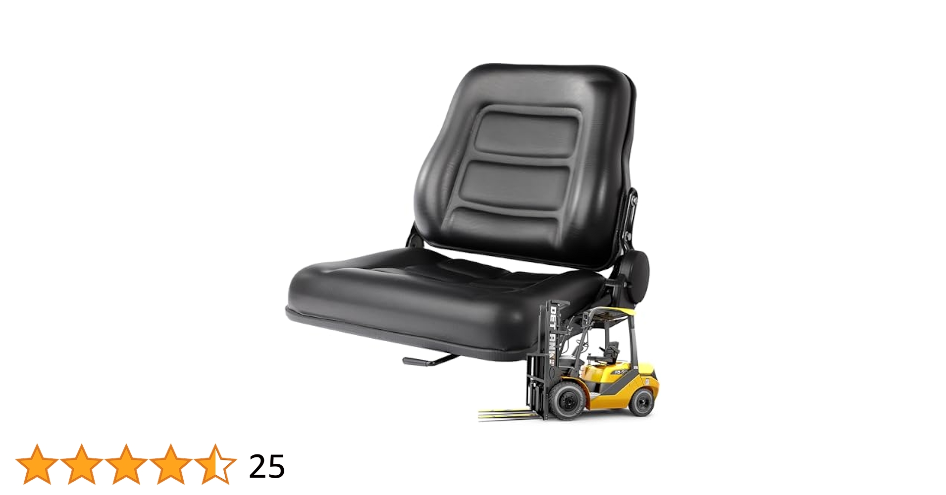 Amazon.com: Universal Forklift Seat with Adjustable Backrest