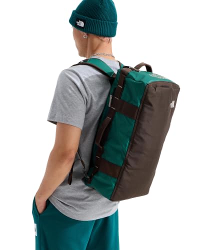 Image of THE NORTH FACE Base Camp Voyager Duffel, Pac Teal /Dk Chestnut, 32 Liters