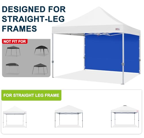 Image of MASTERCANOPY 12x12 Pop Up Canopy Sidewall Only 1-Pack Blue