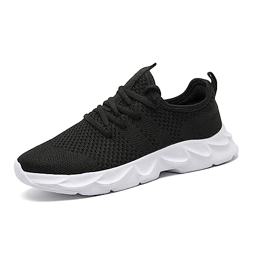 Image of FUJEAK Men Running Shoes Men Casual Breathable Walking Shoes Sport Athletic Sneakers Gym Tennis Slip On Comfortable Lightweight Shoes