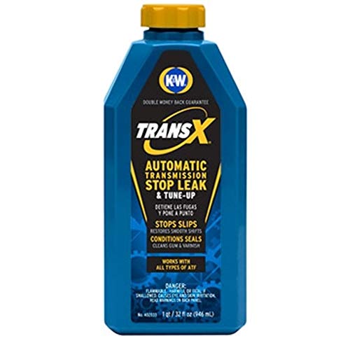 Image of K&W 402033X6 Trans-X Automatic Transmission Stop Leak & Tune-Up - 32 Fl Oz Leak Repair Solution for Automotive, Power Steering, Hydraulic Systems | Car Care Fluids