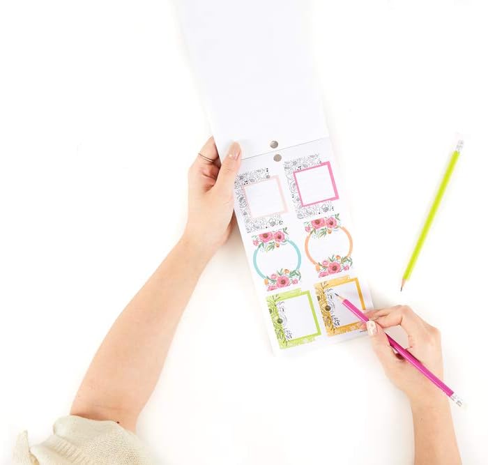 The Happy Planner Sticker Value Pack - Planner Accessories - Colorful Florals Theme - Multi-Color - Great for Planning, Project & Scrapbooking - 30 Sheets, 613 Stickers