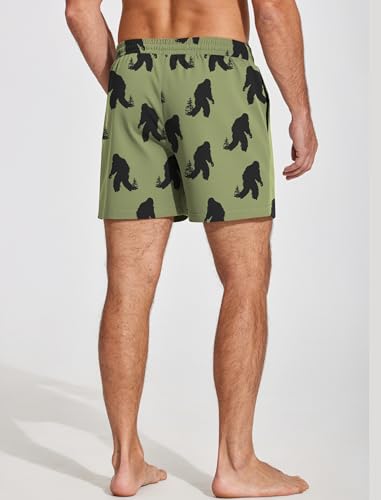 Image of Deyeek 5.5 Inch Mens Pajama Shorts Sleep Cotton Lounge PJ Lightweight Elastic Waist Drawstring Nightwear Bottom with Pockets
