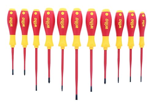 Image of Wiha 32198 Insulated Slim Screwdriver Set, 11-Piece