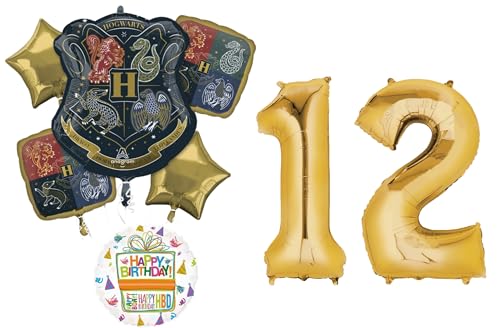 Ballons Harry Potter 12e anniversaire : le cadeau déco surprise idéal