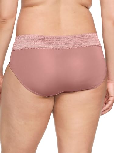 Image of Warner's womens No Pinching No Problems Dig-free Comfort Waist With Lace Microfiber Hipster 5609j