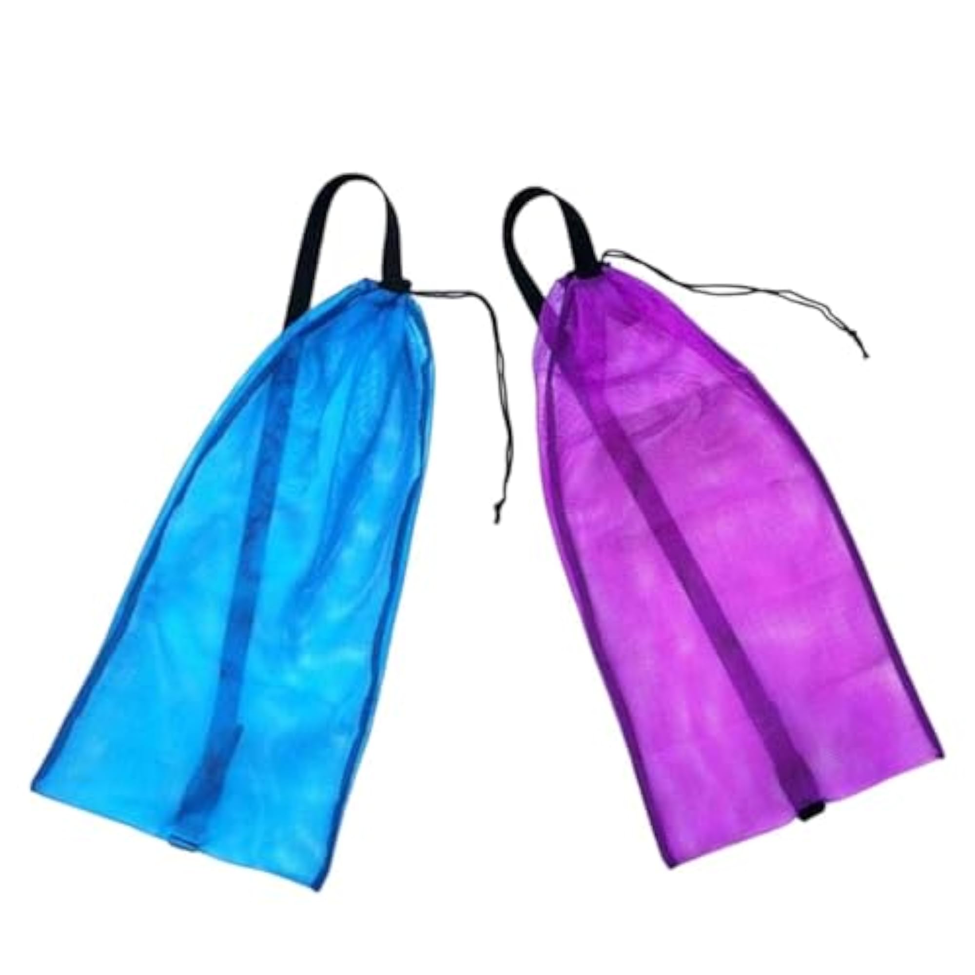 2Pcs Drawstring Mesh Bag Pouch, Scuba Diving Gear