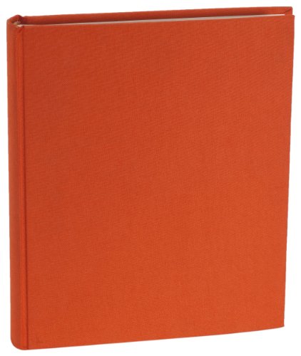 Album photo Semikolon Classic haut de gamme en toile orange précieux