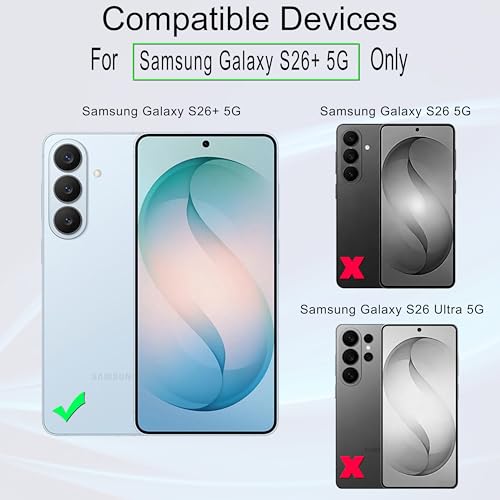 Image of Ibywind for Samsung Galaxy S26+ 5G Screen Protector,2-Pack,9H Hardness Tempered Glass with Camera Lens Protector,Easy Installation Tool,Bubble-Free,Fingerprint Unlock,Anti-Shatter,Anti-Scratch