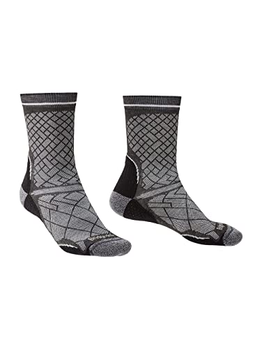 Bridgedale UL Coolmax® Performance Boot Calcetines, Unisex adulto, Negro, Única Cover