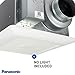Panasonic WhisperGreen Select Ceiling Mount Exhaust Fan, Customizable, 110-130-150 CFM, FV-0511VK2