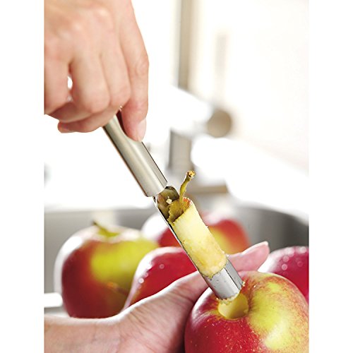 WMF Profi Plus Apfelausstecher 21,5 cm, Cromargan Edelstahl teilmattiert, Apfelkernausstecher ideal für Äpfel und Birnen, Apfelentkerner – Ansicht 4