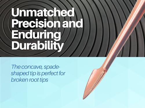 Artman Instruments AGD-098 Root Elevator Straight Spade Shape Concave For Broken Root Tips Color Coded Periotome Pdl Dental Extraction thumb #1