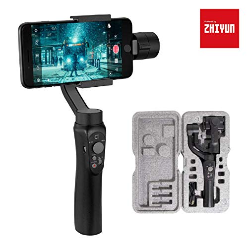 3-Axis Gimbal Stabilizer for Smartphone, Powered by ZHIYUN-Gimbal for iPhone-Android Video Recording with Handbag,Dolly Zoom, Timelapse, Panorama, CINEPEER C11