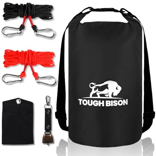 Tough Bison Bear Bags for Food Backpacking Bear Bag Hanging System Bear Canister for Backpacking Food Bag Camping Food Bag Hiking, Camping