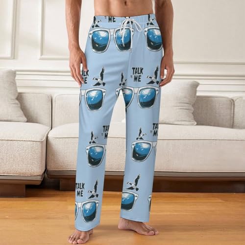 Talk To Me Goosees Mens Pajama Pants Print Lounge Pant PJ Bottoms Sleepwear Loungewear2
